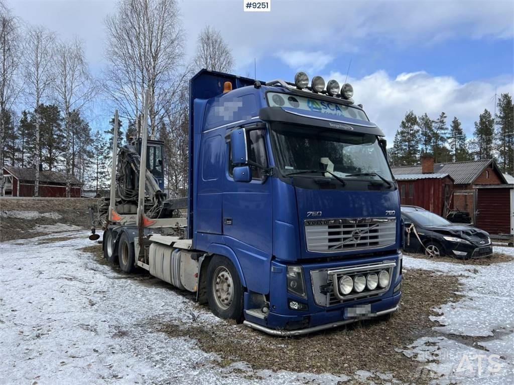 Volvo FH16 F16 6X4 Miškovežių vilkikai