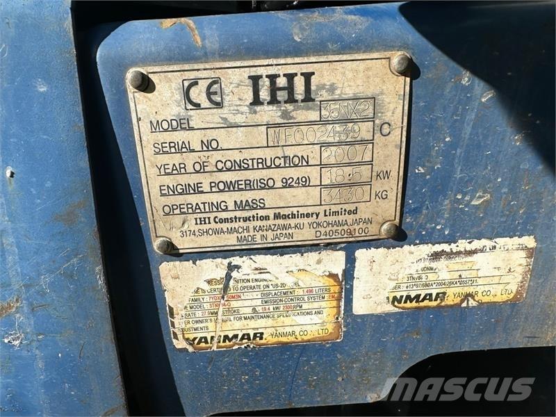 IHI 35NX2 Statyba - Kita