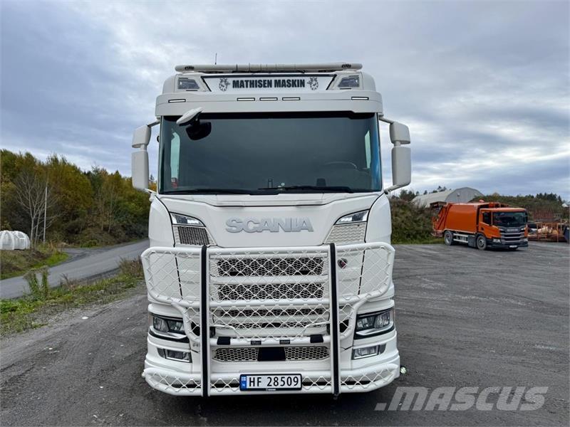 Scania R500 Sunkvežimiai su keliamuoju kabliu