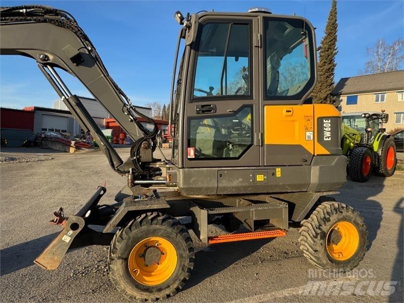 Volvo EW60E Vikšriniai ekskavatoriai