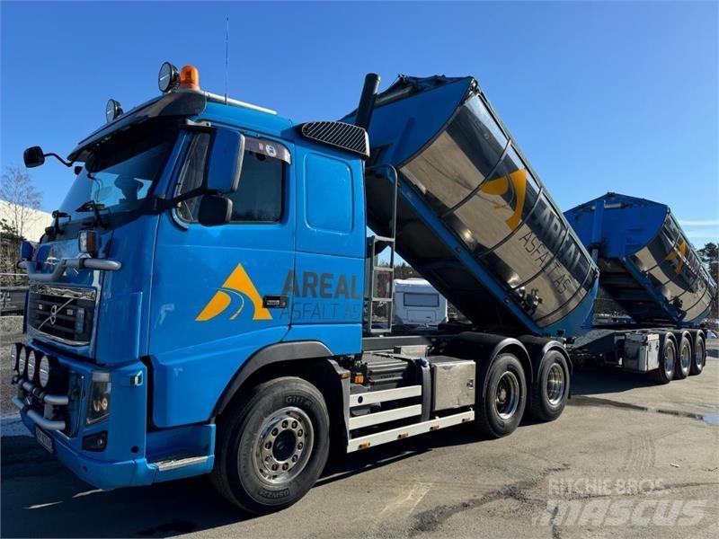 Volvo F16 Savivarčių priekabų vilkikai