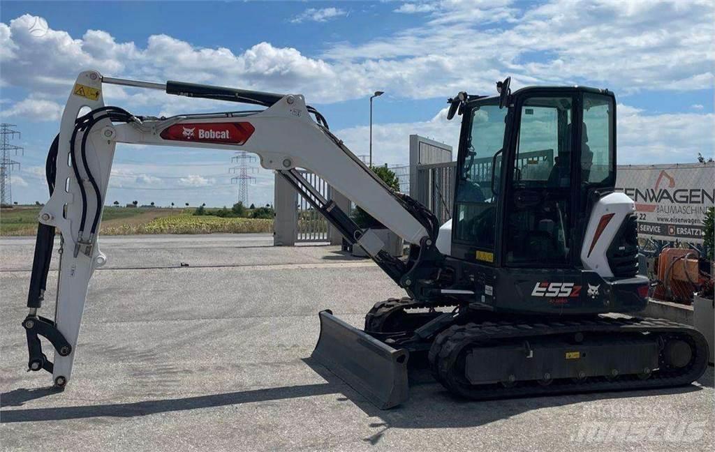 Bobcat E55z Vikšriniai ekskavatoriai