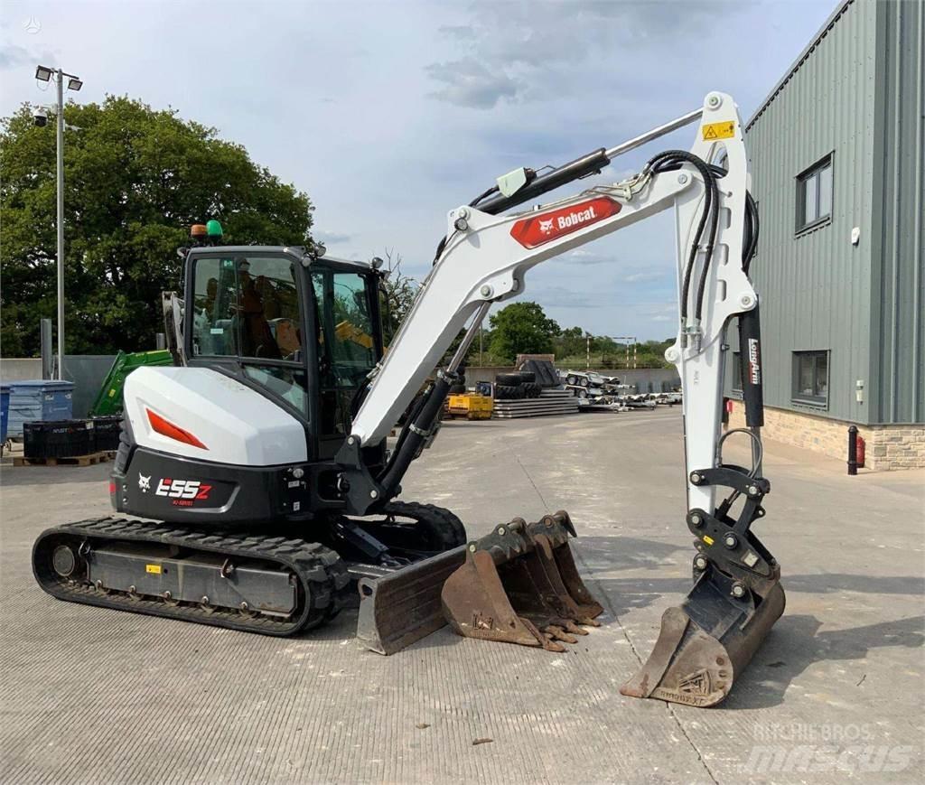 Bobcat E55z Vikšriniai ekskavatoriai