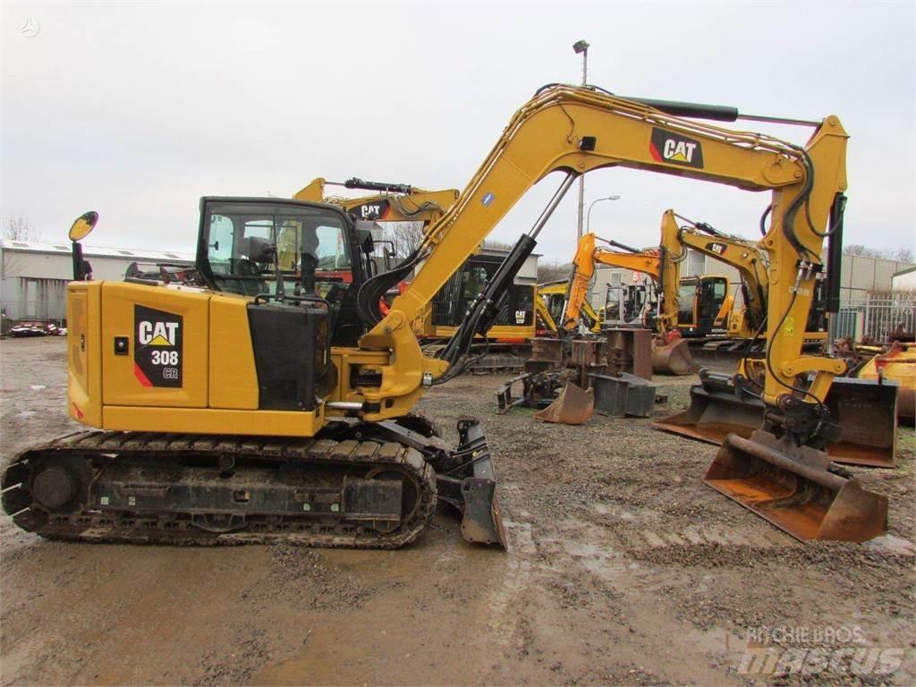 CAT 308 CR Vikšriniai ekskavatoriai