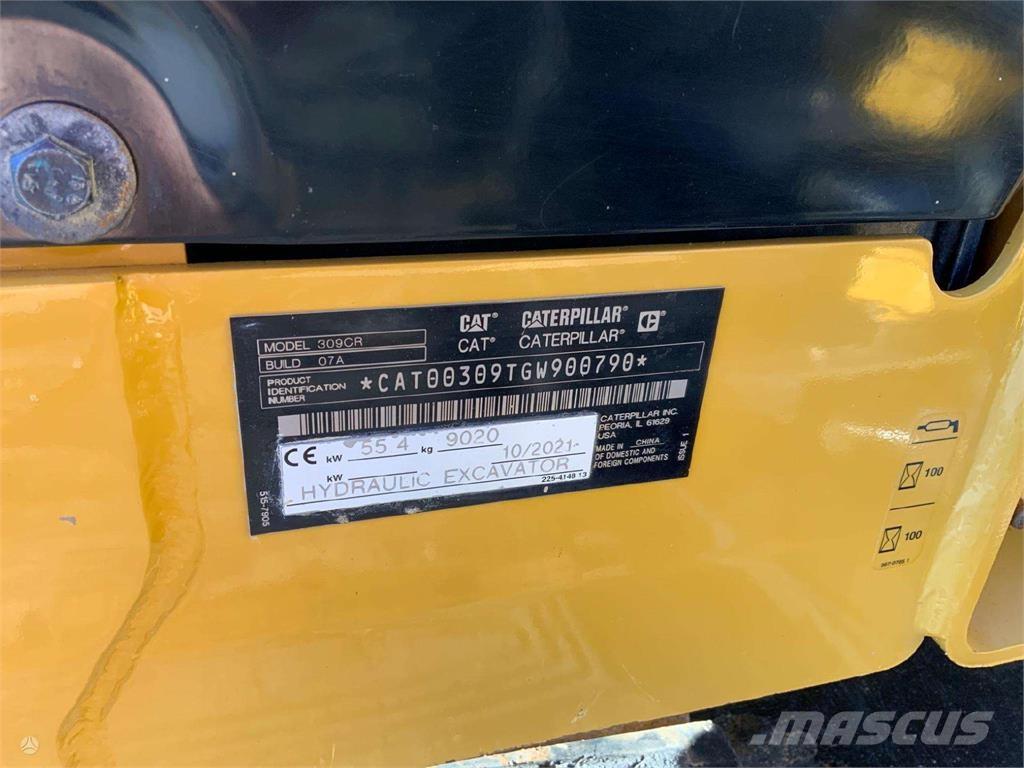 CAT 309CR Vikšriniai ekskavatoriai