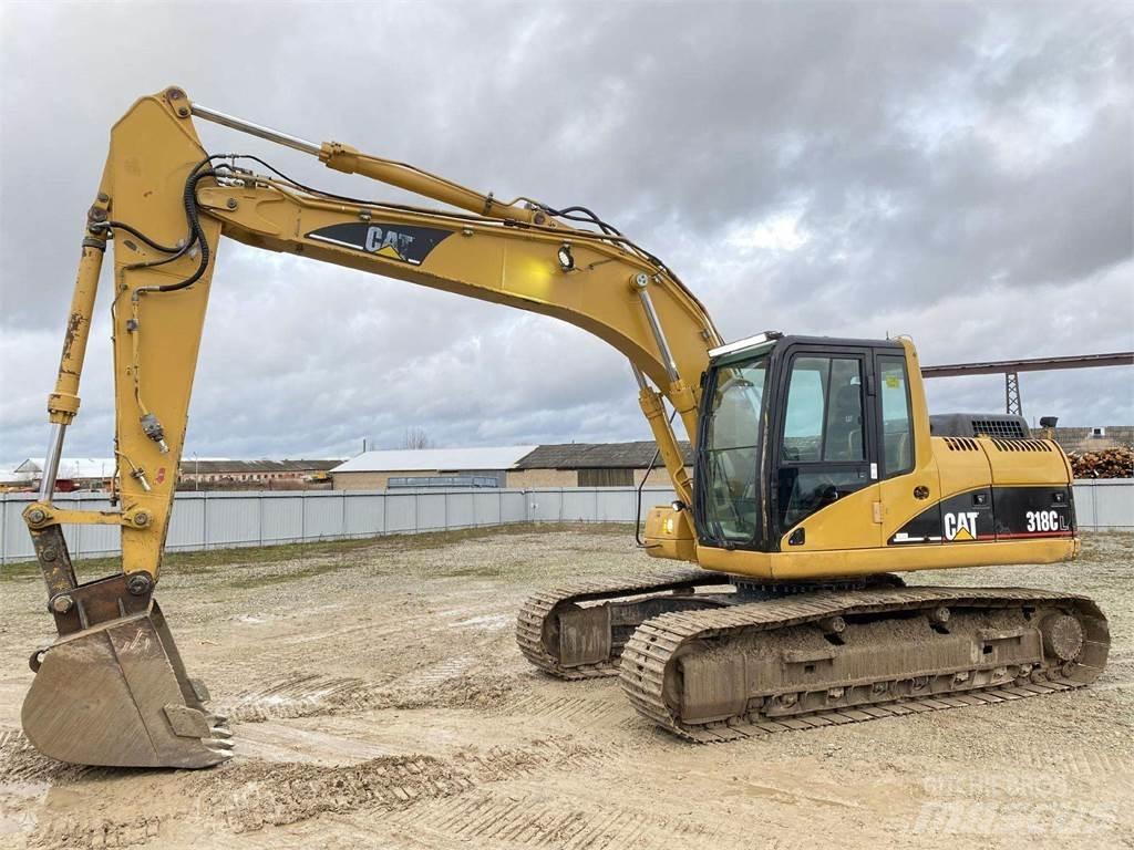 CAT 318 CL Vikšriniai ekskavatoriai