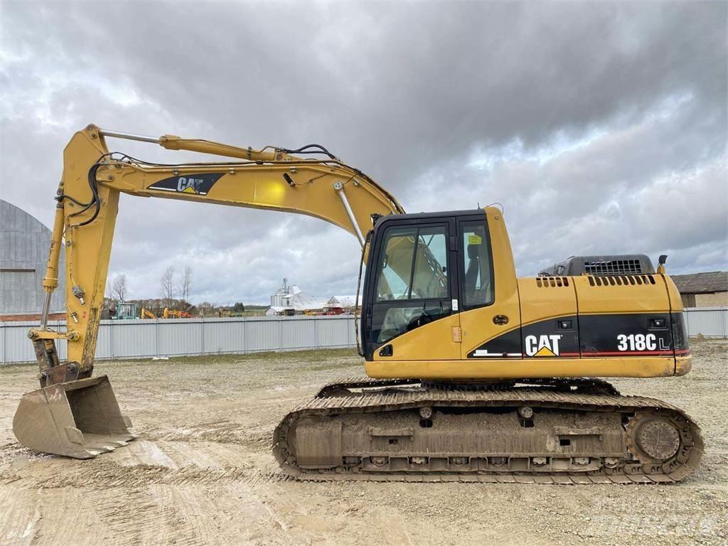 CAT 318 CL Vikšriniai ekskavatoriai