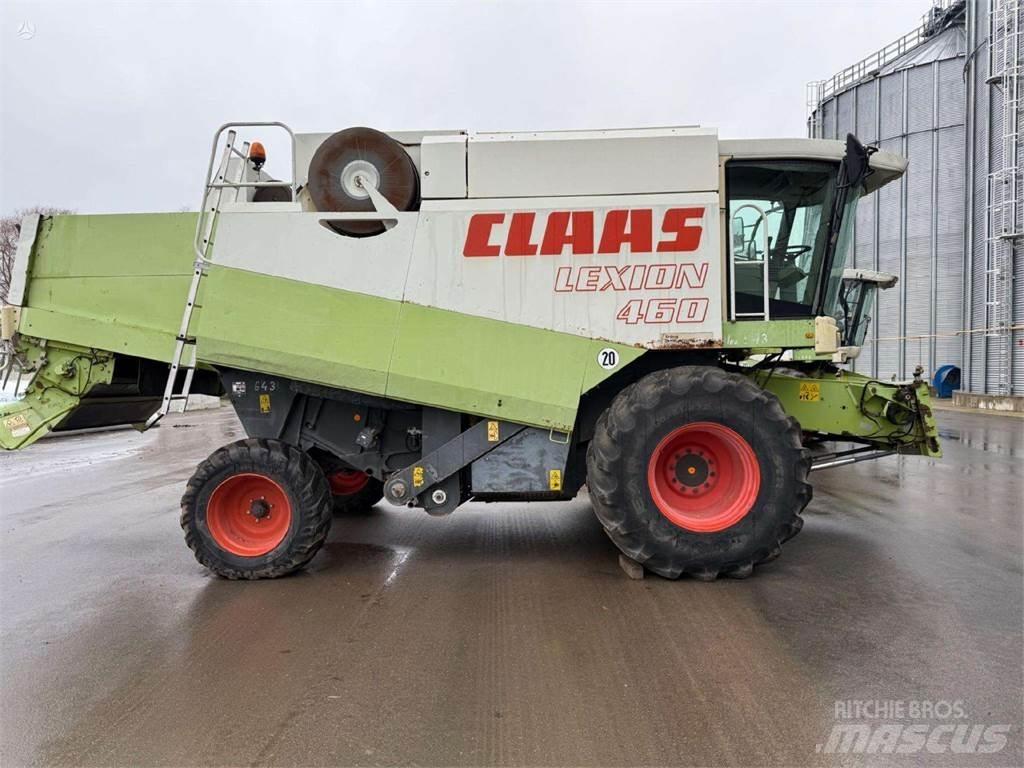CLAAS LEXION 460 Derliaus nuėmimo kombainai