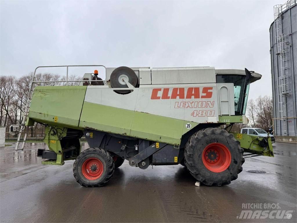 CLAAS LEXION 480 Derliaus nuėmimo kombainai