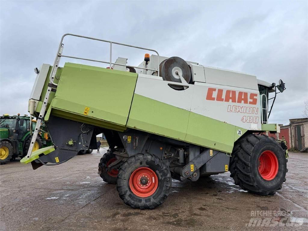 CLAAS LEXION 480 Derliaus nuėmimo kombainai