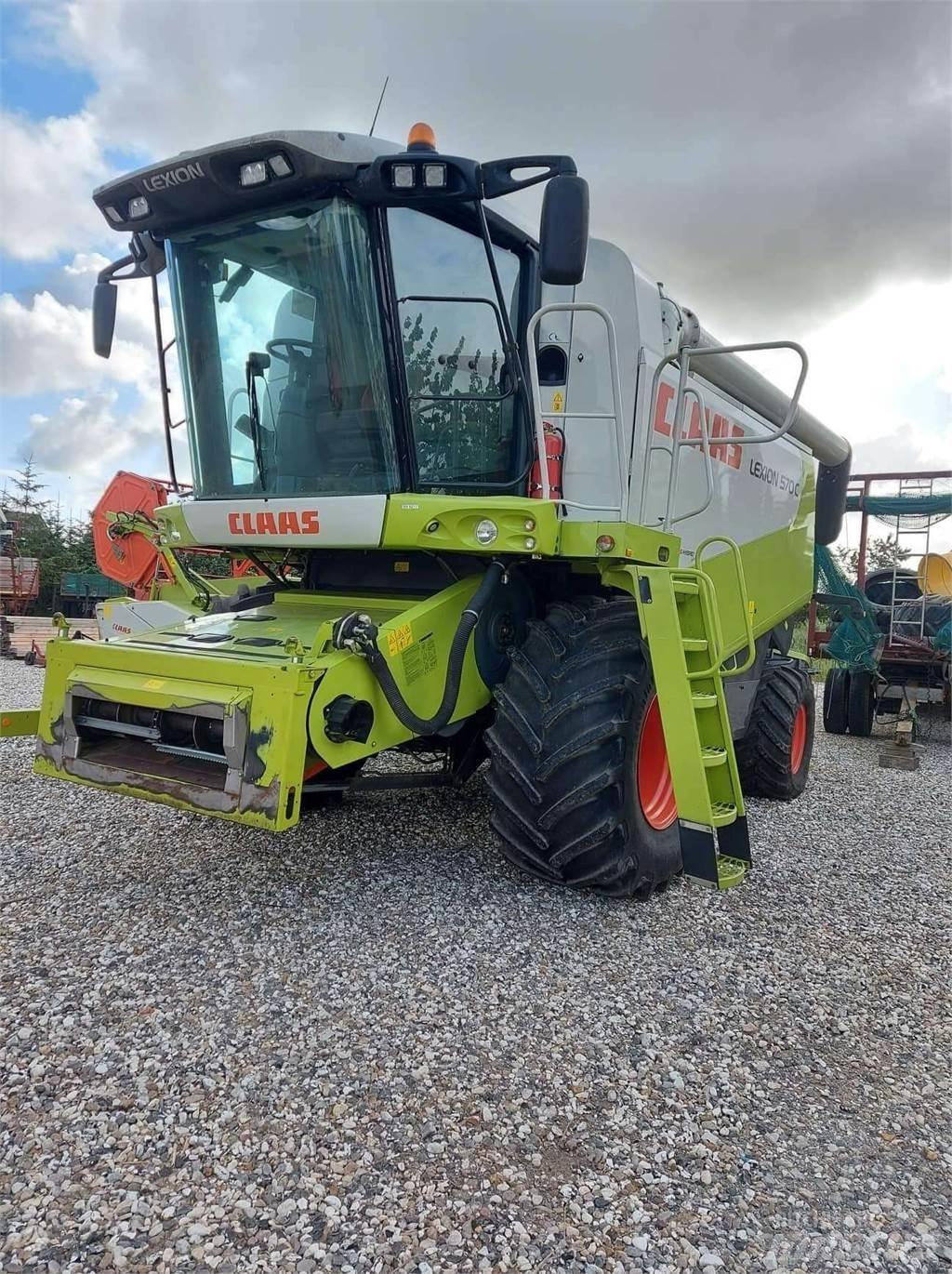 CLAAS Lexion 570C Derliaus nuėmimo kombainai