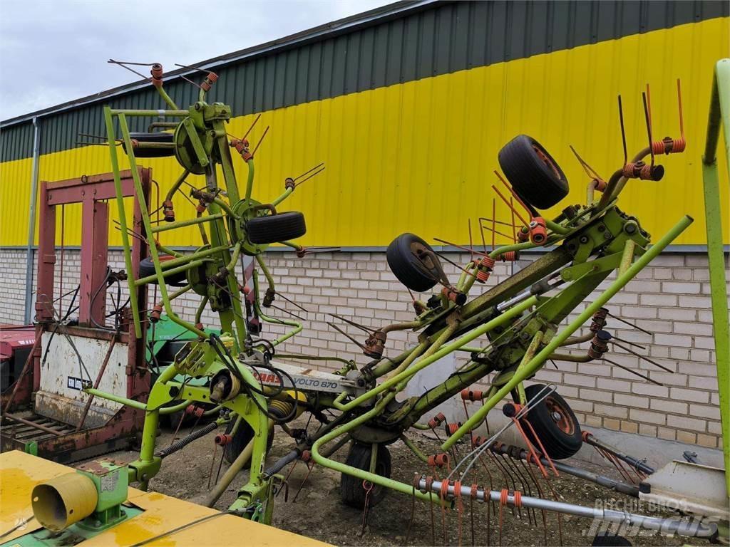 CLAAS VOLTO 870 Šieno grėbliai ir vartytuvai