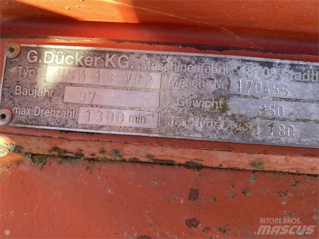 Dücker 150 Formuojančios žoliapjovės