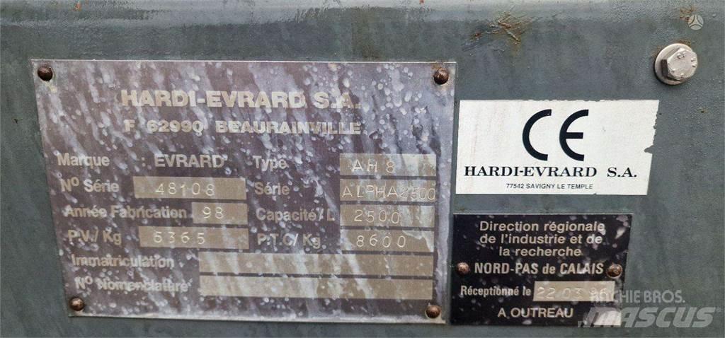 Evrard HARDI Savaeigiai purkštuvai