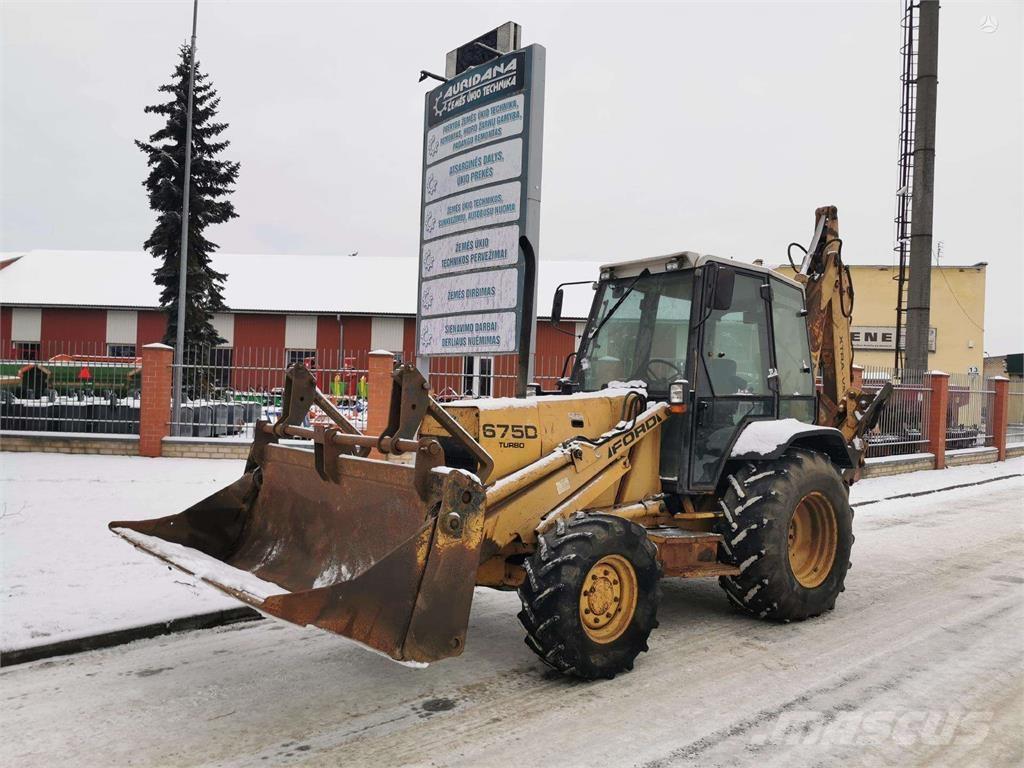 Ford 675d Ekskavatoriniai krautuvai