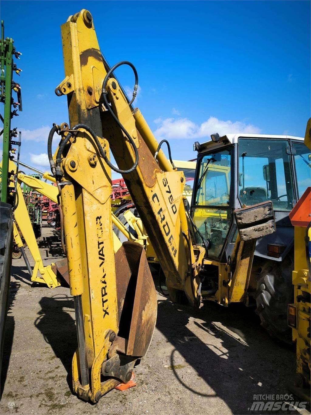 Ford 675d Frontaliniai krautuvai ir ekskavatoriai