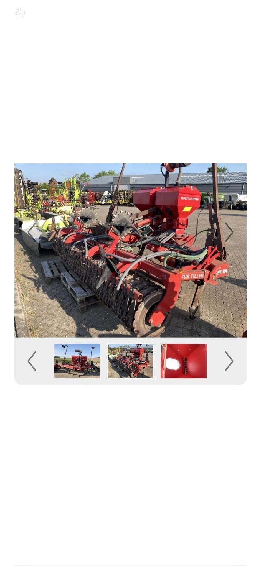 He-Va Sub tiller Sunkiosios lauko akėčios
