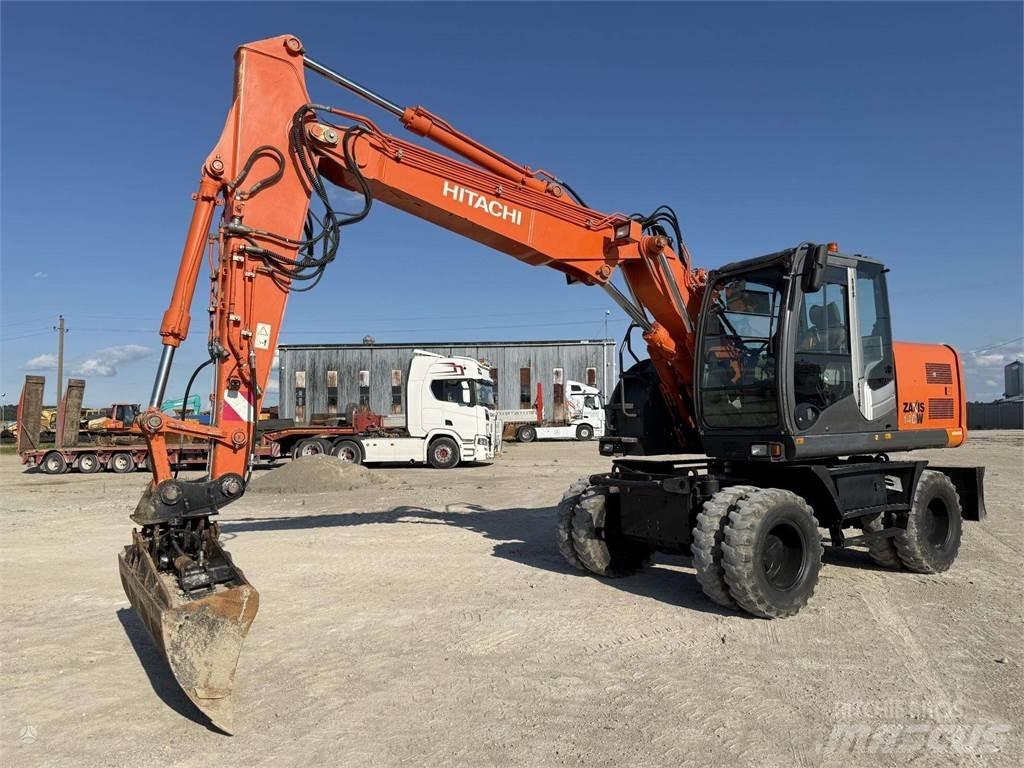 Hitachi ZX 140 W Ratiniai ekskavatoriai