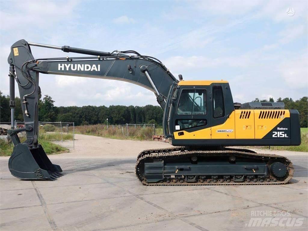 Hyundai R215 Vikšriniai ekskavatoriai