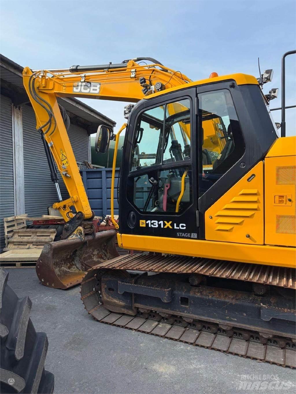 JCB 131X L SV Vikšriniai ekskavatoriai