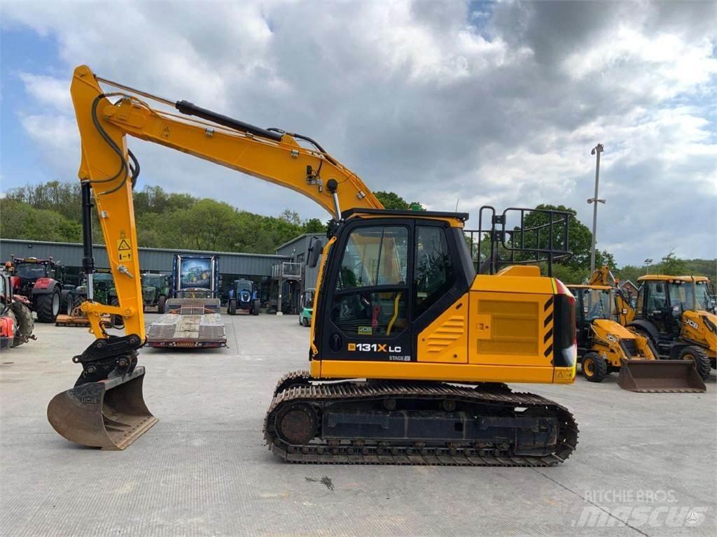JCB 131X LC Vikšriniai ekskavatoriai