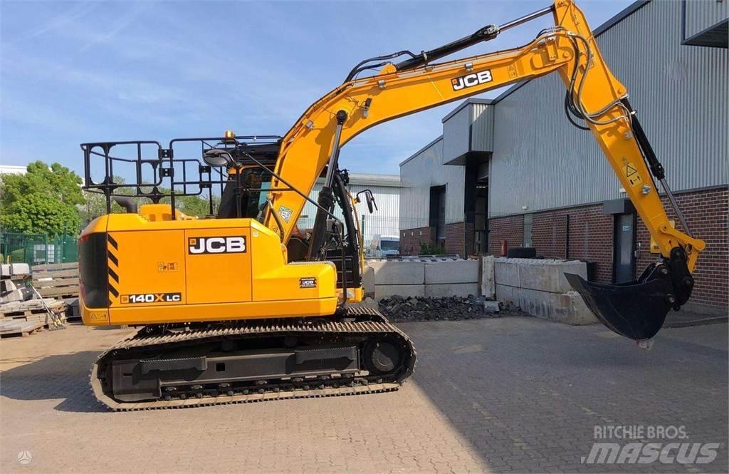 JCB 140X L Vikšriniai ekskavatoriai