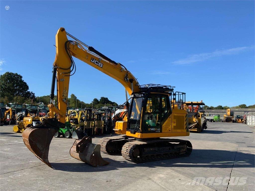 JCB 140X LC Vikšriniai ekskavatoriai