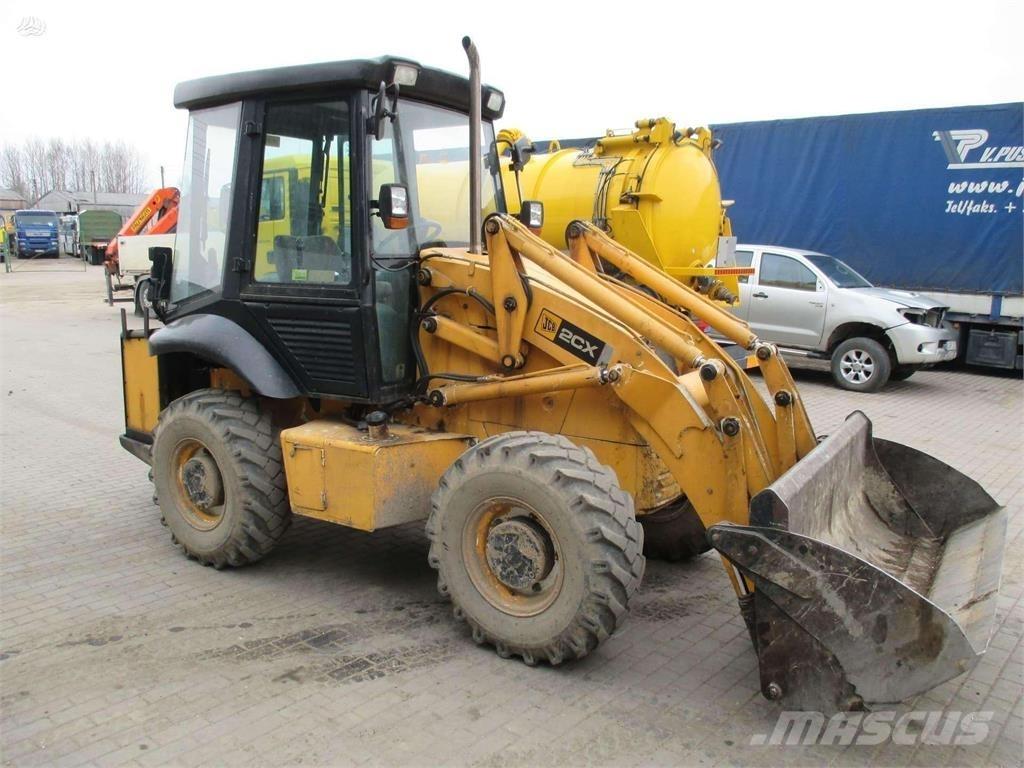 JCB 2CX Naudoti ratiniai krautuvai