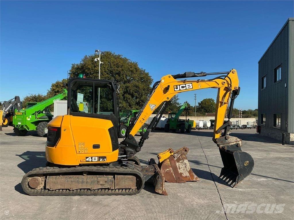 JCB 48Z-1 Vikšriniai ekskavatoriai