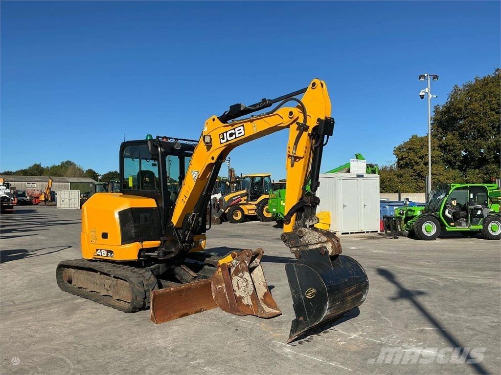 JCB 48Z-1 Vikšriniai ekskavatoriai