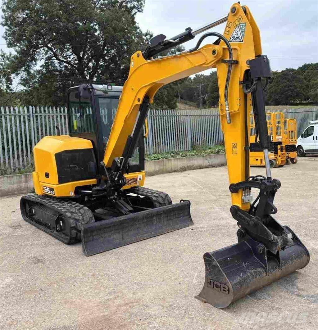 JCB 56Z-2 Plus Vikšriniai ekskavatoriai