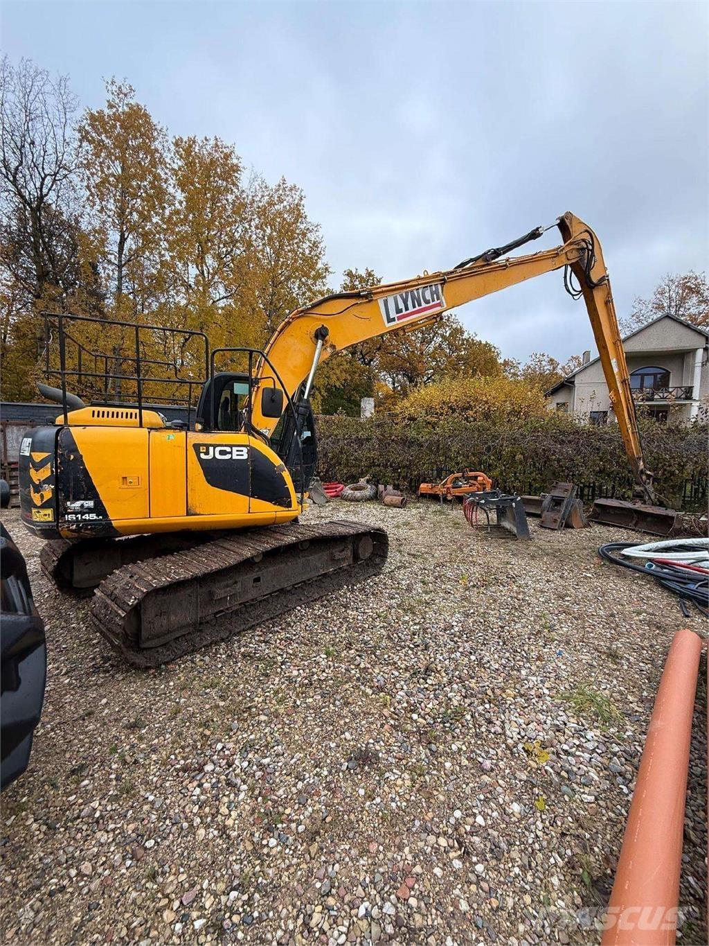 JCB JS145LR Vikšriniai ekskavatoriai