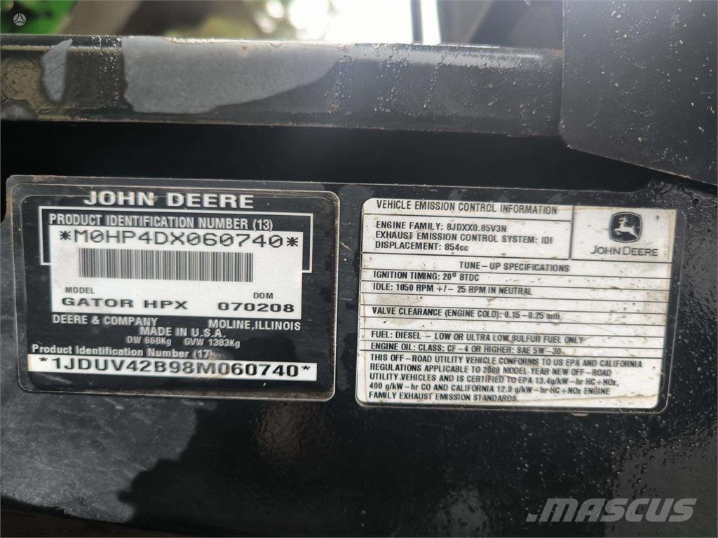 John Deere  Visureigiai