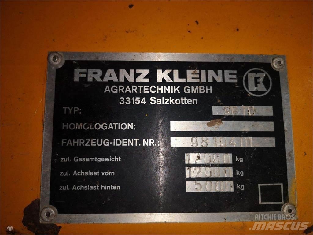 Kleine SF 10-2 Derliaus nuėmimo kombainai