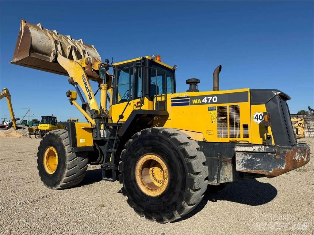 Komatsu WA 470-6 Naudoti ratiniai krautuvai