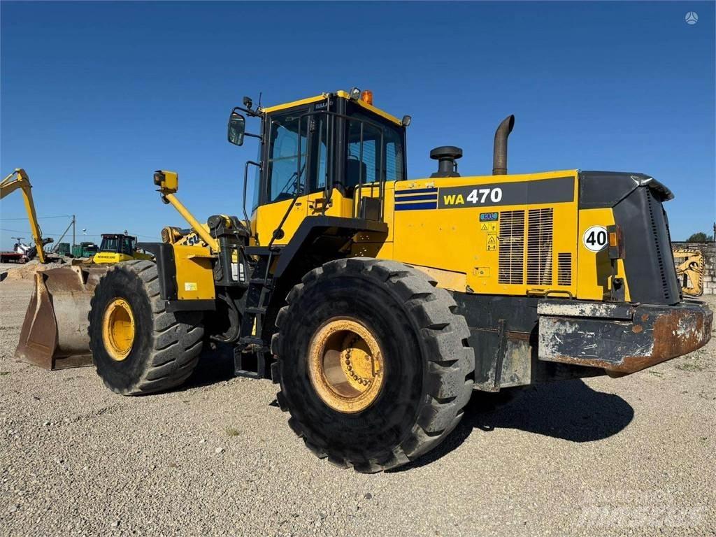 Komatsu WA 470-6 Naudoti ratiniai krautuvai