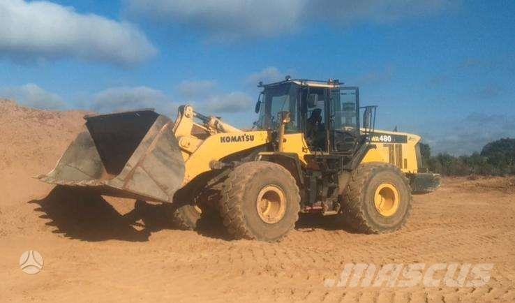 Komatsu WA 480-6 Naudoti ratiniai krautuvai