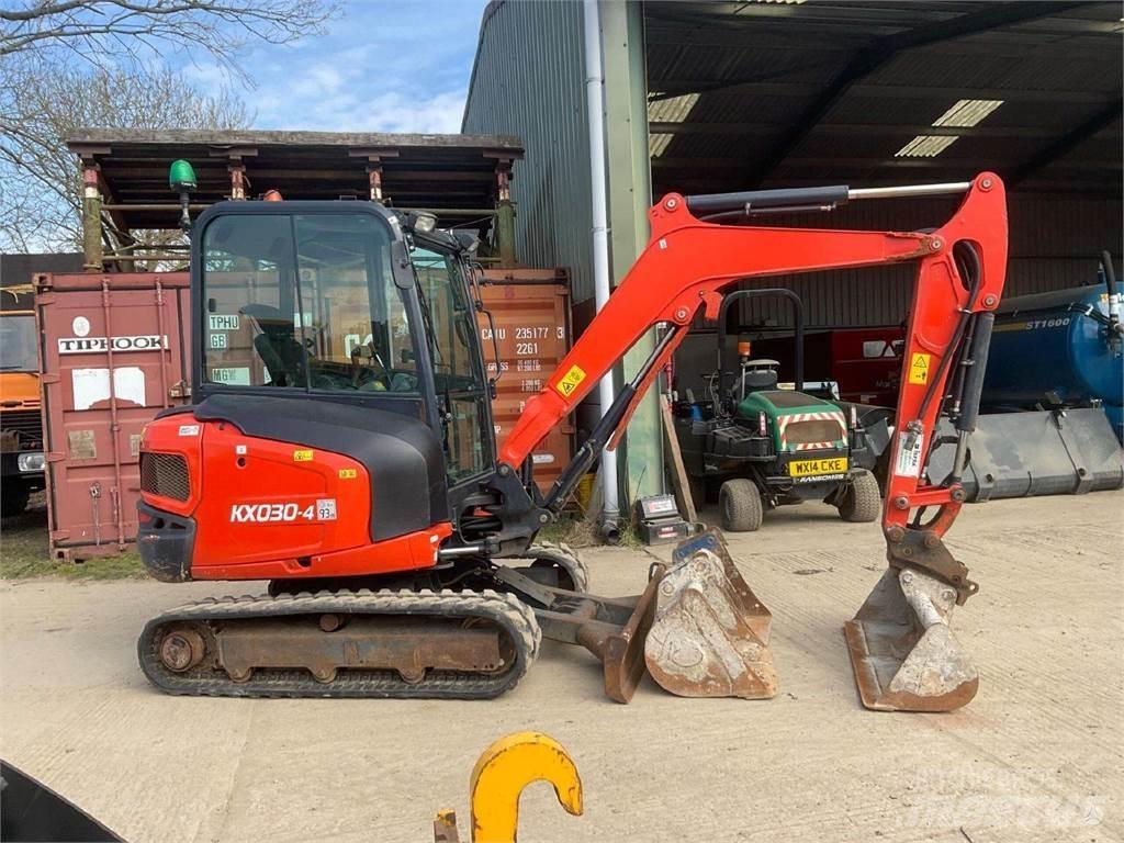 Kubota KX030-4 Mini ekskavatoriai < 7 t