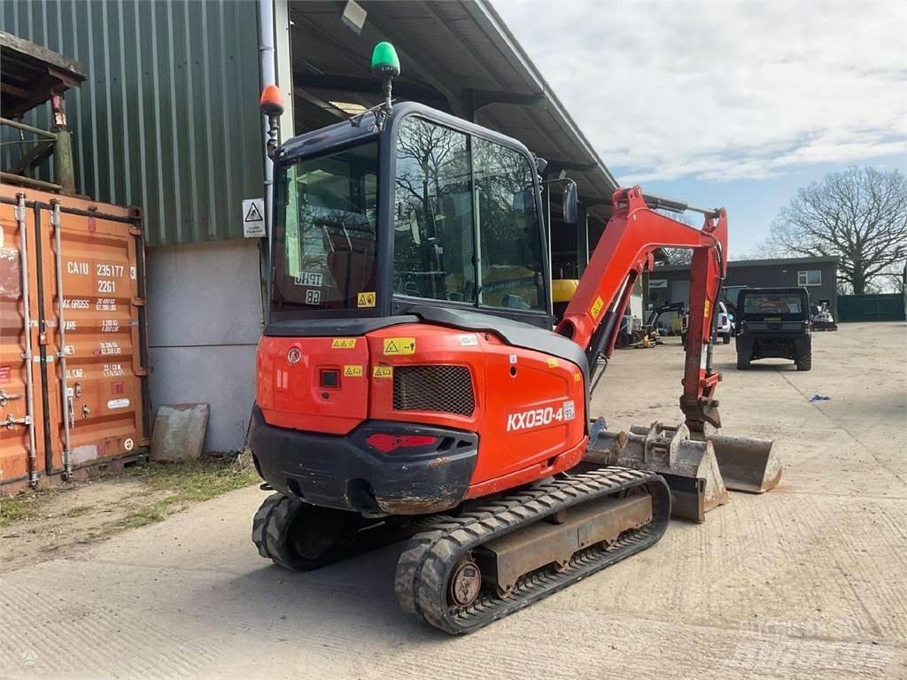 Kubota KX030-4 Mini ekskavatoriai < 7 t
