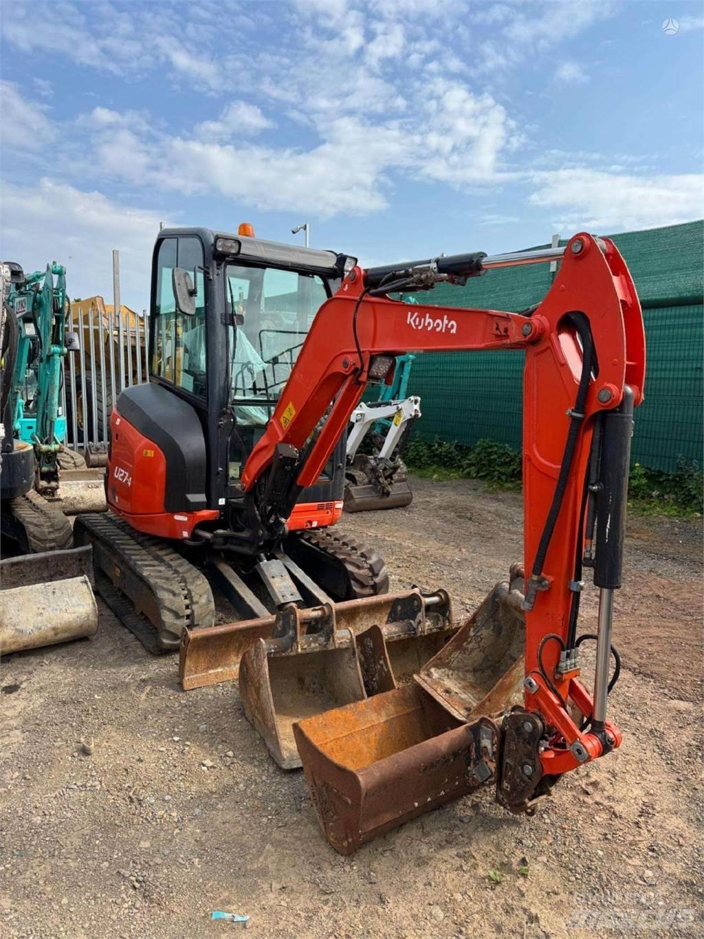 Kubota U27-4 Mini ekskavatoriai < 7 t