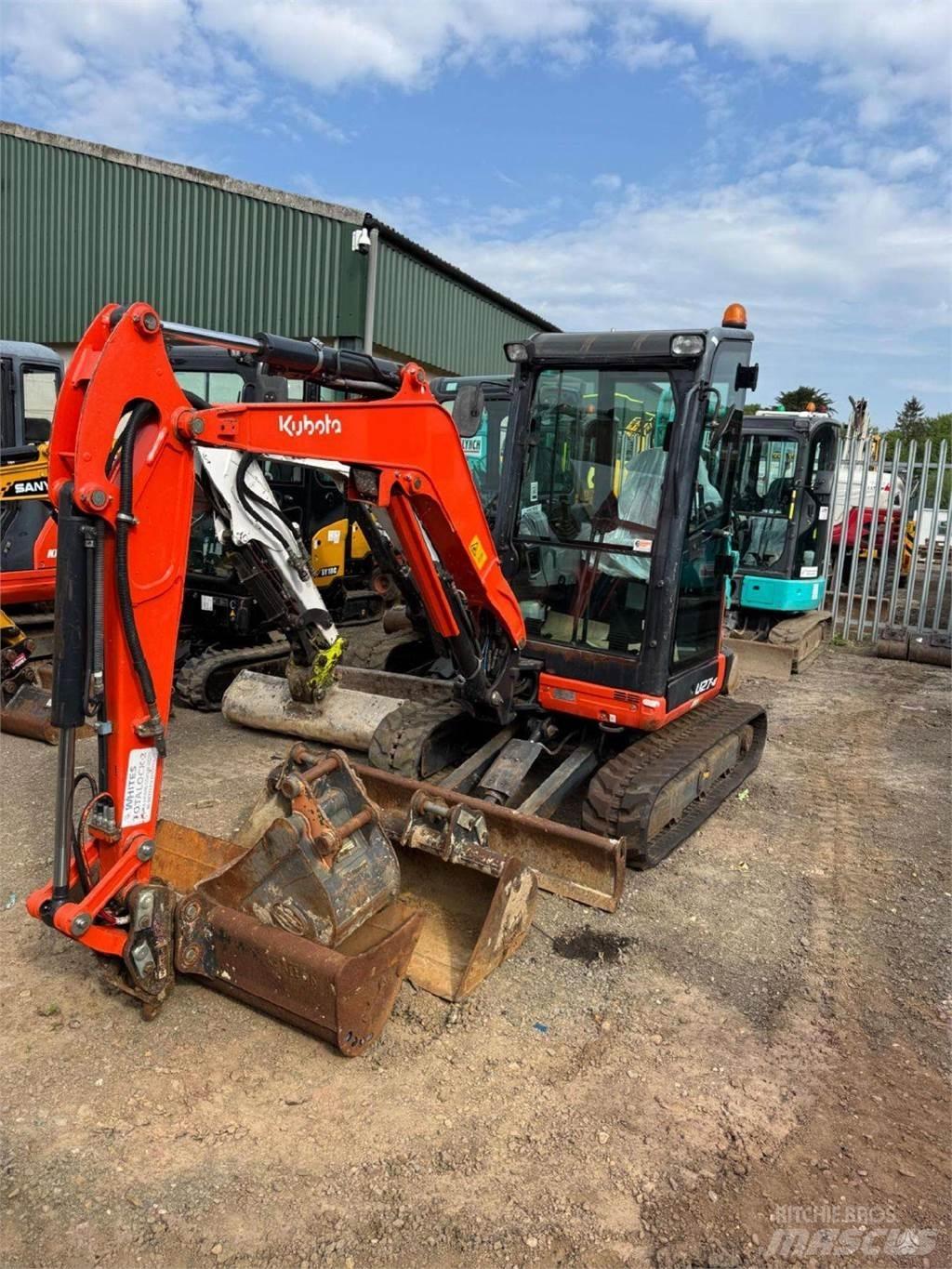 Kubota U27-4 Mini ekskavatoriai < 7 t
