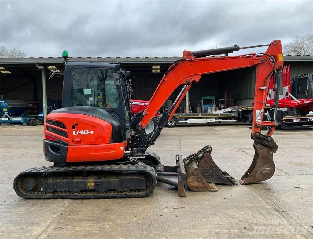 Kubota U48-4 Vikšriniai ekskavatoriai