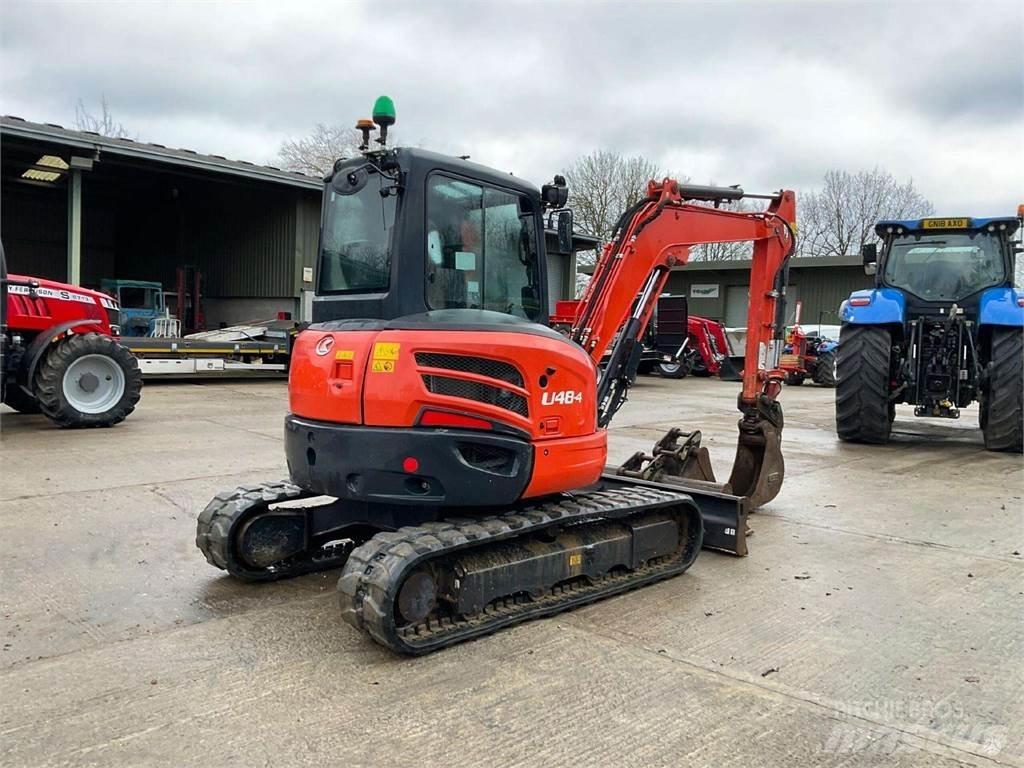 Kubota U48-4 Vikšriniai ekskavatoriai