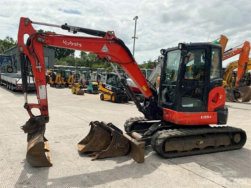 Kubota U55-4 Vikšriniai ekskavatoriai