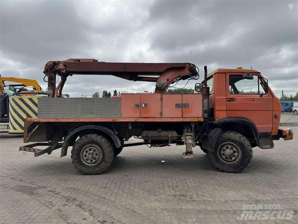 MAN 9.150 4x4 14m. Ant vilkikų montuojamos kėlimo platformos