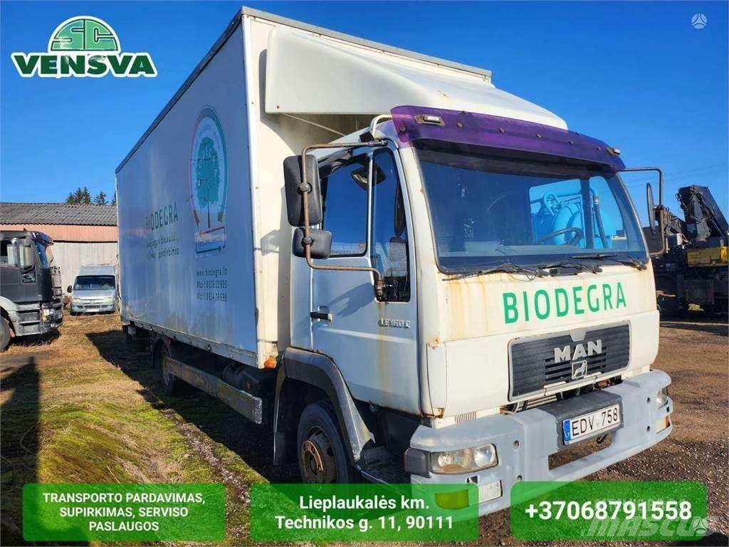 MAN LE 160 C Sunkvežimiai su dengtu kėbulu
