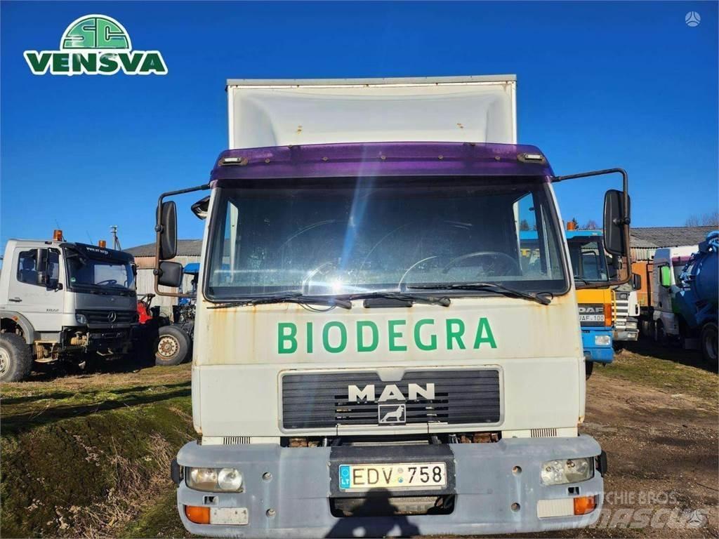 MAN LE 160 C Sunkvežimiai su dengtu kėbulu