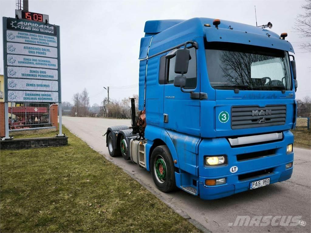 MAN TGA 26430 Naudoti vilkikai