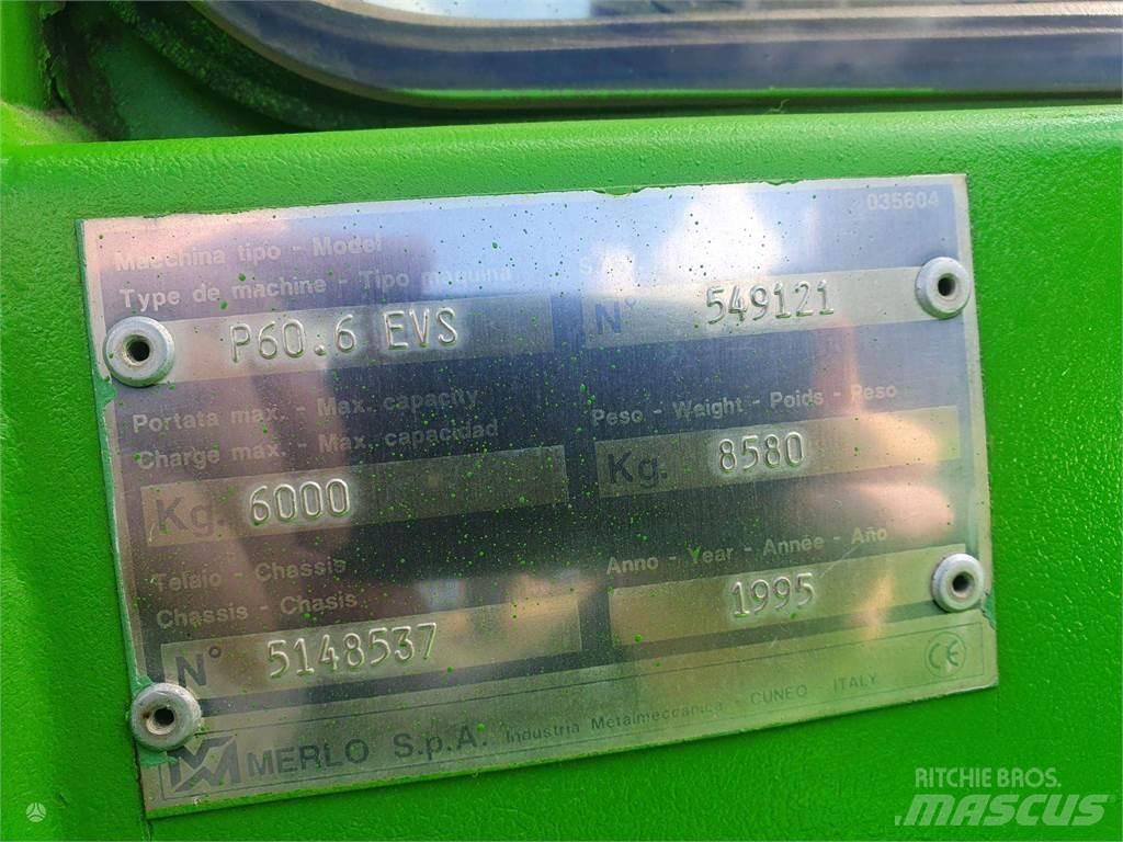 Merlo P60.6 EVS Frontaliniai krautuvai ir ekskavatoriai