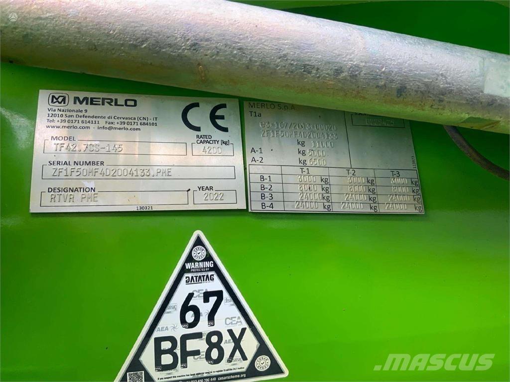 Merlo TF42.7 Frontaliniai krautuvai ir ekskavatoriai